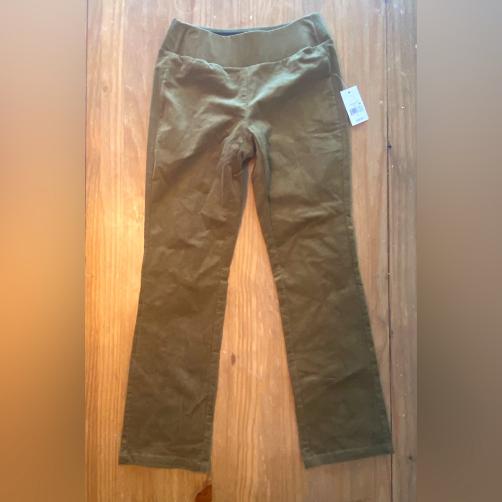 Women’s Olive Green corduroy pants